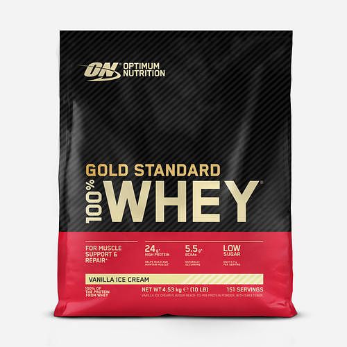 Foto van Gold standard 100% whey protein