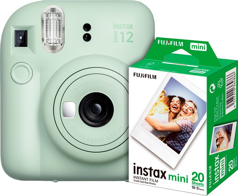 Foto van Fujifilm instax mini 12 mint green bundel