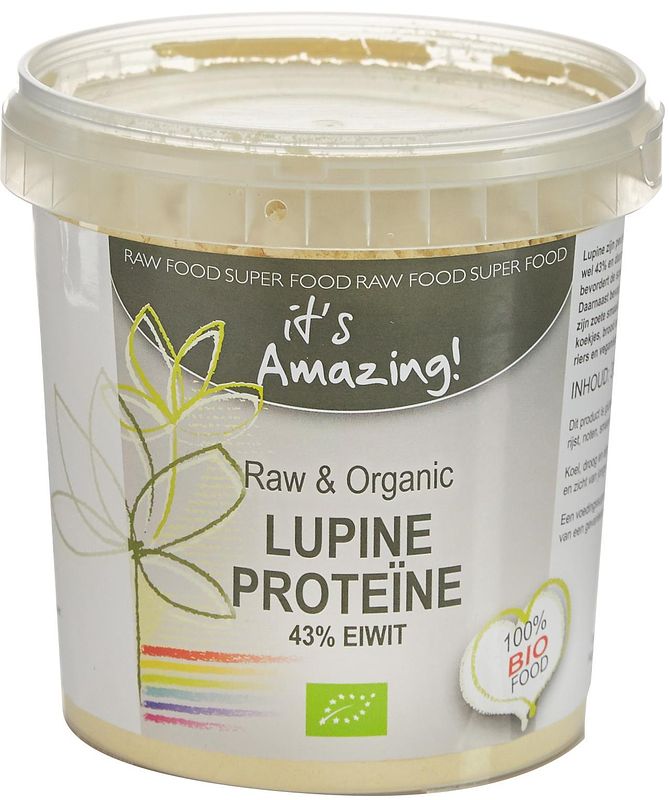 Foto van Its amazing lupine proteïne poeder