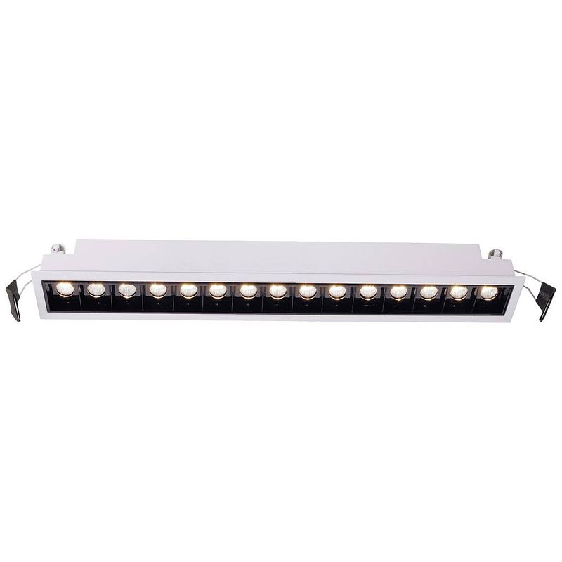 Foto van Deko light 565252 ceti 15 led-inbouwlamp led vast ingebouwd energielabel: g (a - g) 30.80 w wit