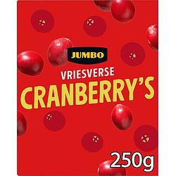 Foto van Jumbo vriesverse cranberry'ss 250g