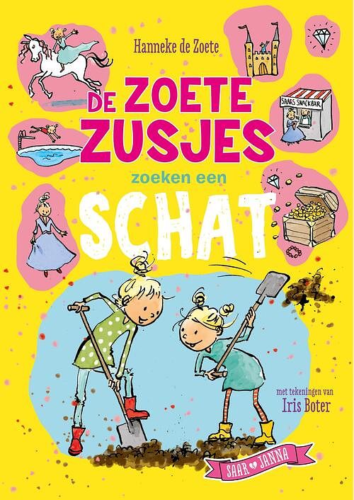 Foto van De zoete zusjes zoeken een schat - hanneke de zoete - ebook (9789043922180)