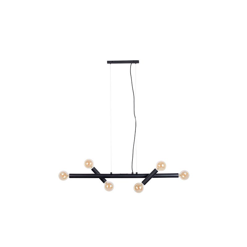 Foto van Zuiver pendant lamp hawk black wide