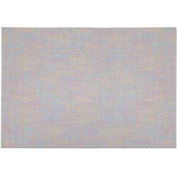 Foto van Cosy & trendy placemats rechthoekig - metallic pasteltinten geweven - 30 x 45 cm - placemats