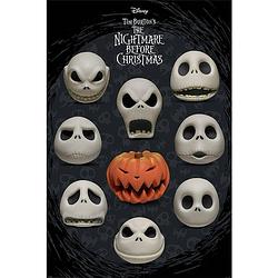 Foto van Pyramid nightmare before christmas many faces of jack poster 61x91,5cm