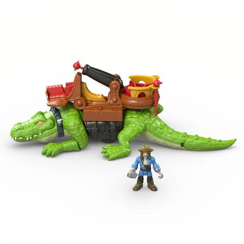 Foto van Fisher-prijs imaginext crocodile and captain hook - 3 jaar en +