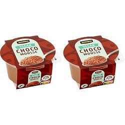 Foto van Jumbo vegan chocomousse 2 x 75g