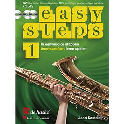 Foto van De haske easy steps 1 tenorsaxofoon in eenvoudige stappen tenorsaxofoon leren spelen