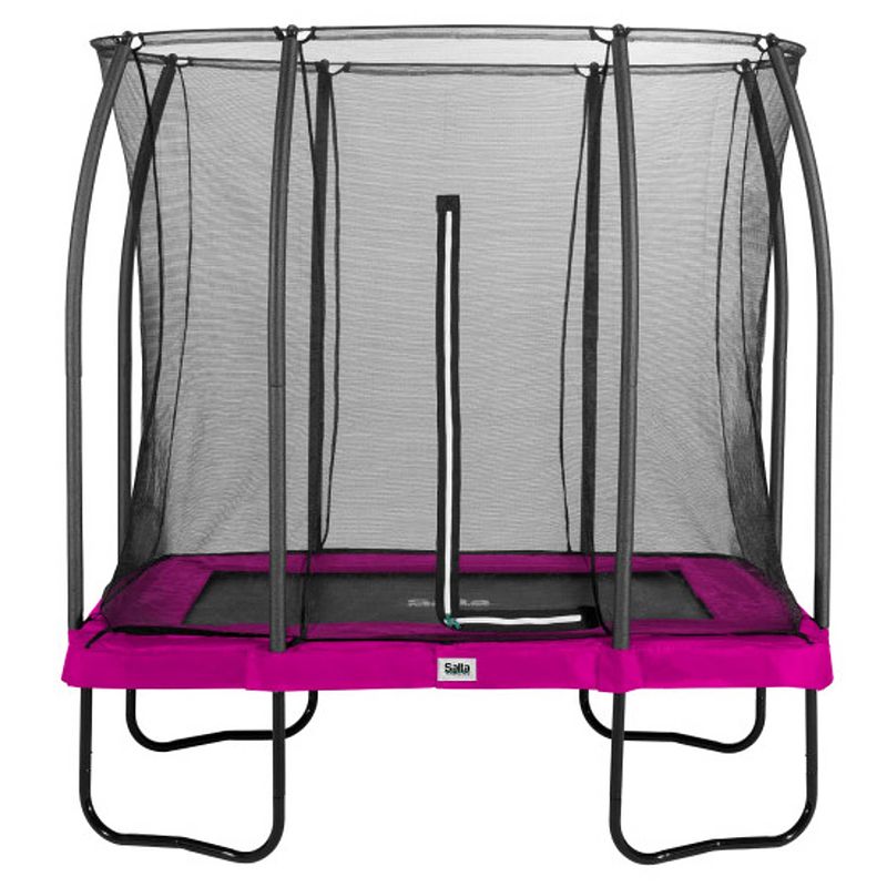 Foto van Trampoline - salta comfort edition - 153 x 214 cm - roze