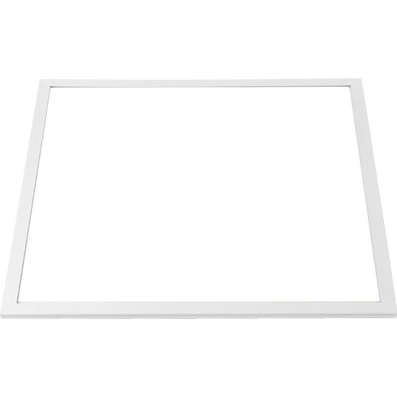 Foto van Led paneel - aigi - 30x30 helder/koud wit 6000k - 12w inbouw vierkant - mat wit - aluminium - flikkervrij