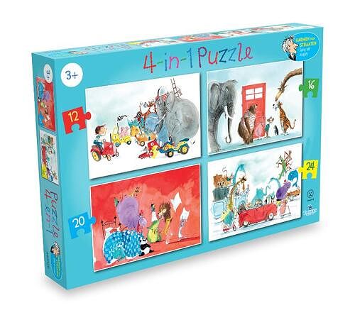 Foto van 4 in 1 puzzel - puzzel;puzzel (9789025884383)