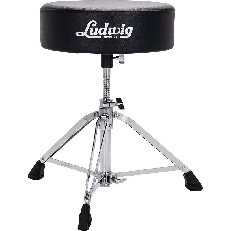 Foto van Ludwig lap51th atlas pro drum throne round drumkruk