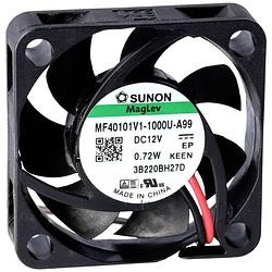 Foto van Sunon ef40101b2-1000u-a99 axiaalventilator 12 v/dc 9.34 m³/h (l x b x h) 10 x 40 x 40 mm