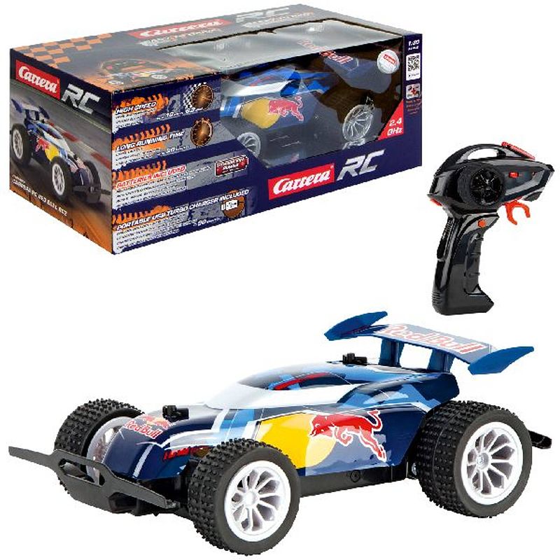 Foto van Carrera rc red bull rc2 raceauto 1:20 blauw