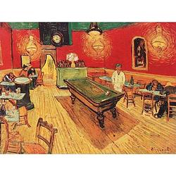 Foto van Vincent van gogh - caffe di notte kunstdruk 80x60cm