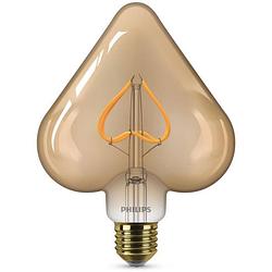 Foto van Philips led heart vintage filament 2 - 3 equivalent 12w e27 - helder amber warm wit