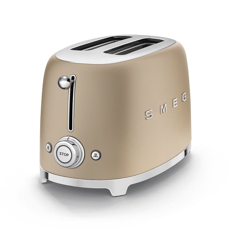 Foto van Smeg tsf01chmeu broodrooster goud