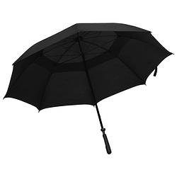 Foto van Vidaxl paraplu 130 cm zwart