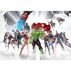 Foto van Komar avengers unite papier fotobehang 368x254cm 8-delen