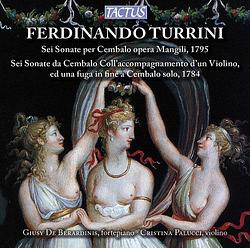 Foto van Turrini: works for harpsichord and violin - cd (8007194200140)