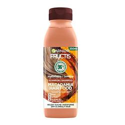 Foto van Fructis macadamia hair food gladmakende shampoo voor droog en weerbarstig haar 350ml