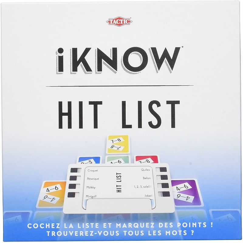 Foto van Tactic iknow hit list (fr)