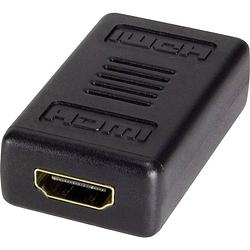 Foto van Logilink ah0006 hdmi adapter [1x hdmi-bus - 1x hdmi-bus] zwart