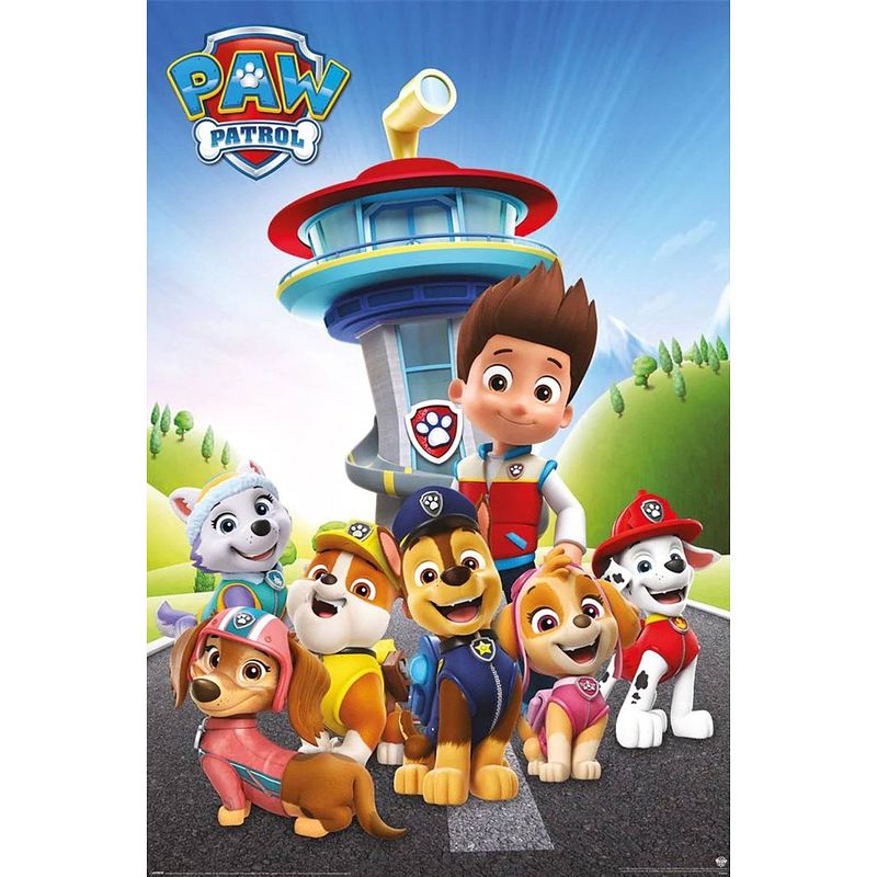 Foto van Poster paw patrol ready for action 61x91,5cm