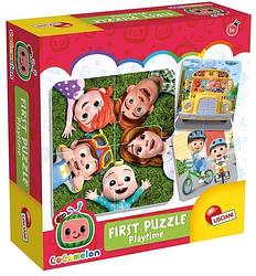 Foto van Cocomelon eerste puzzel ` speeltijd` 8 puzzels van 4 stukjes - puzzel;puzzel (8008324095308)