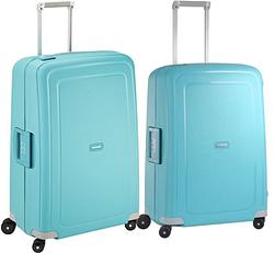 Foto van Samsonite s'cure spinner 75+69cm aqua blue kofferset