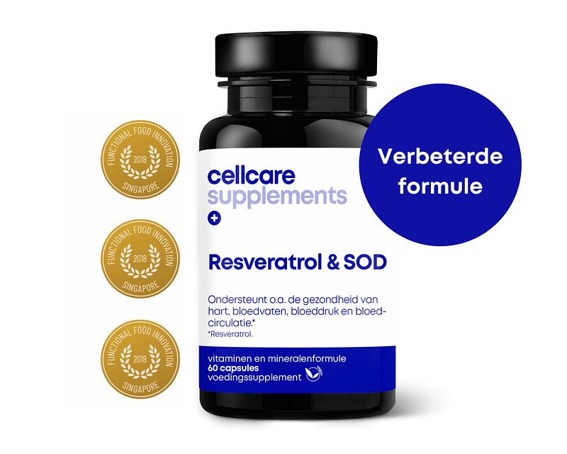 Foto van Cellcare resveratrol & sod capsules