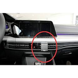 Foto van Brodit proclip vw golf viii (bj. 20-21) ventilatierooster telefoonhouder voor in de auto