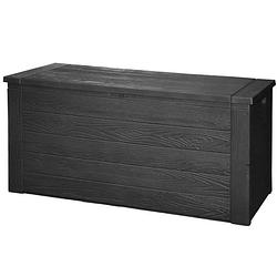 Foto van Tuin kussen opslag opbergbox hout patroon 120 cm - kussenboxen