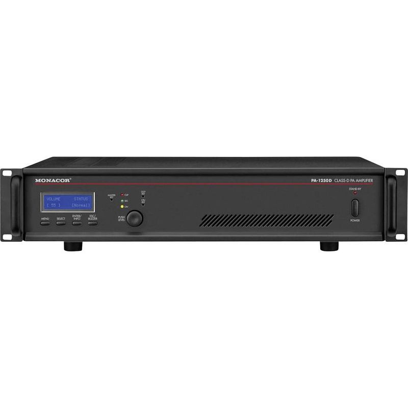 Foto van Monacor pa-1250d pa-versterker 250 w