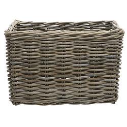 Foto van New looxs fietsmand brisbane 39 liter 46 x 33 cm rotan grijs