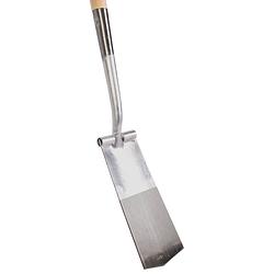 Foto van Talen tools - draineerspade - 325x130 mm - met opstapje - steel 78 cm