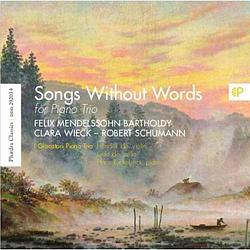 Foto van Songs without words for piano trio - cd (5412327292344)