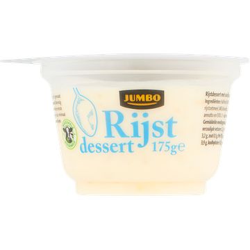 Foto van Jumbo rijstdessert 175gr