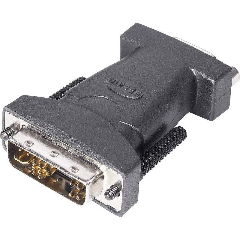 Foto van Belkin f2e4162bt dvi / vga adapter [1x dvi-stekker 12+5-polig - 1x vga-bus] zwart