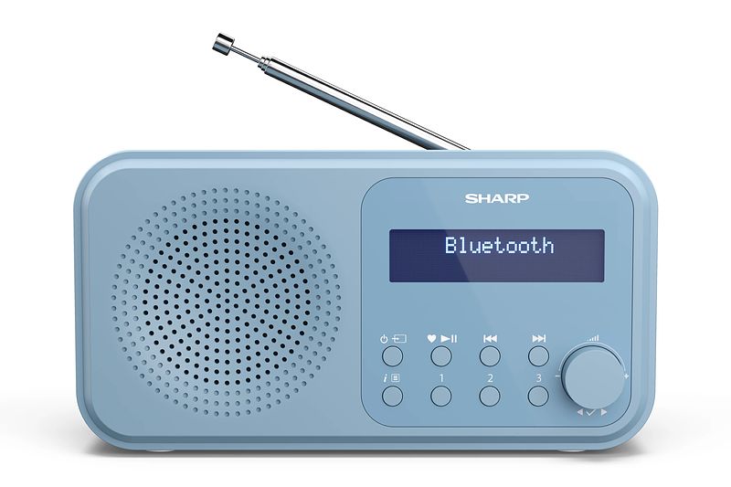 Foto van Sharp dr-p420 dab radio blauw