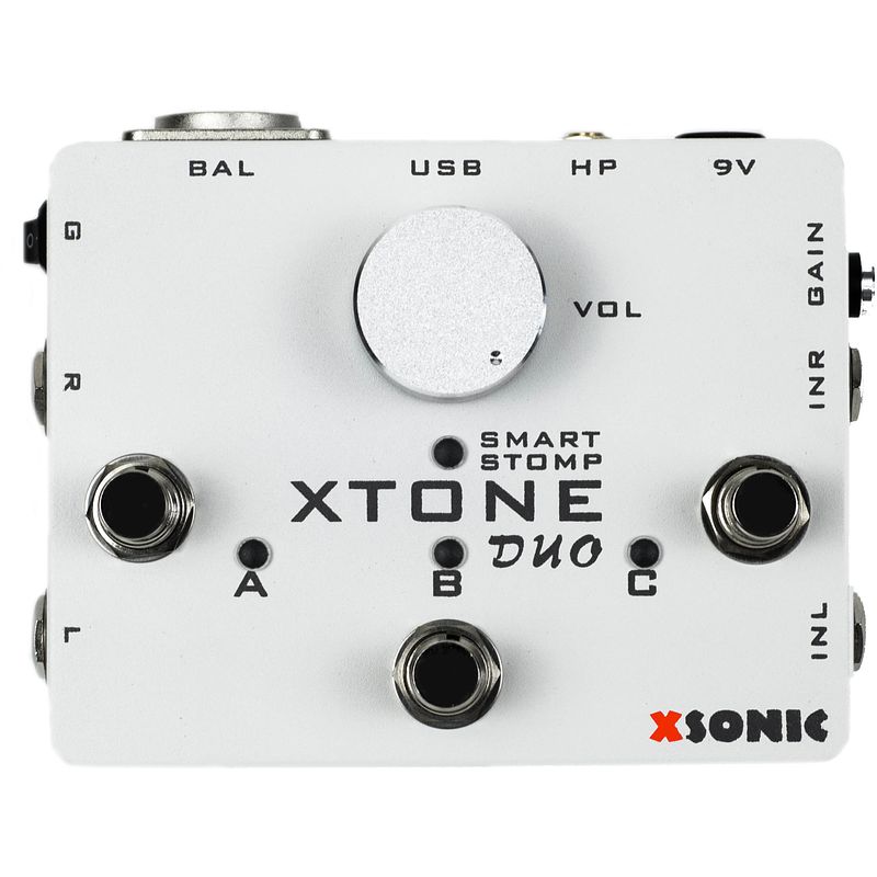 Foto van Xsonic xtone duo gitaar en microfoon audio interface