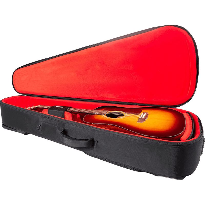 Foto van Gator cases g-icondread icon serie softcase voor western gitaar - zwart