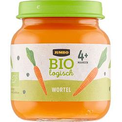 Foto van Jumbo babyvoeding biologisch wortel 4+ maanden 125g