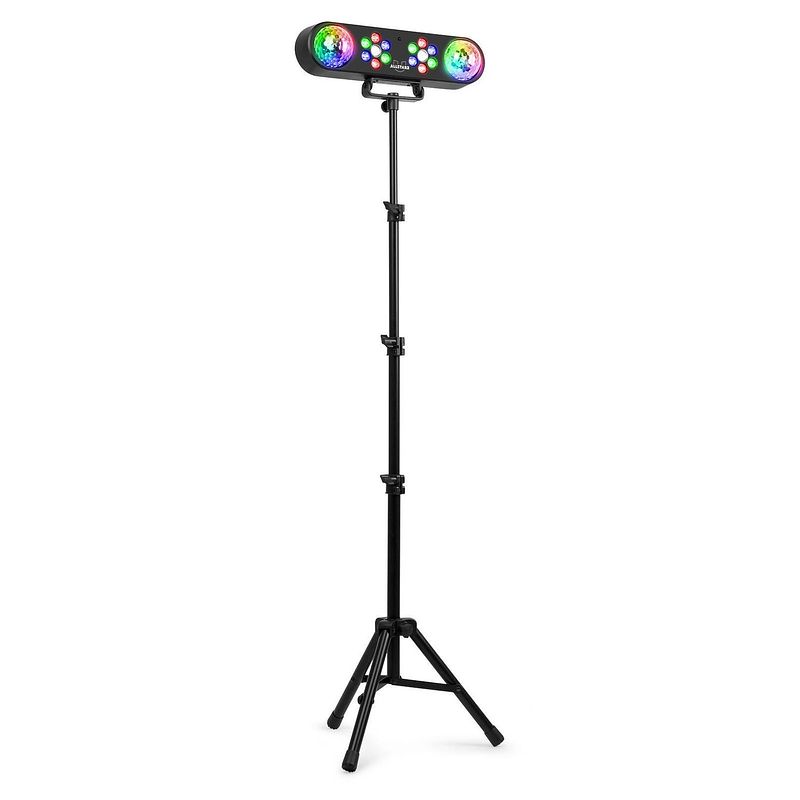 Foto van Discolamp kinderen - fuzzix allstar2 - discolamp met afstandsbediening, 20 led'ss en statief