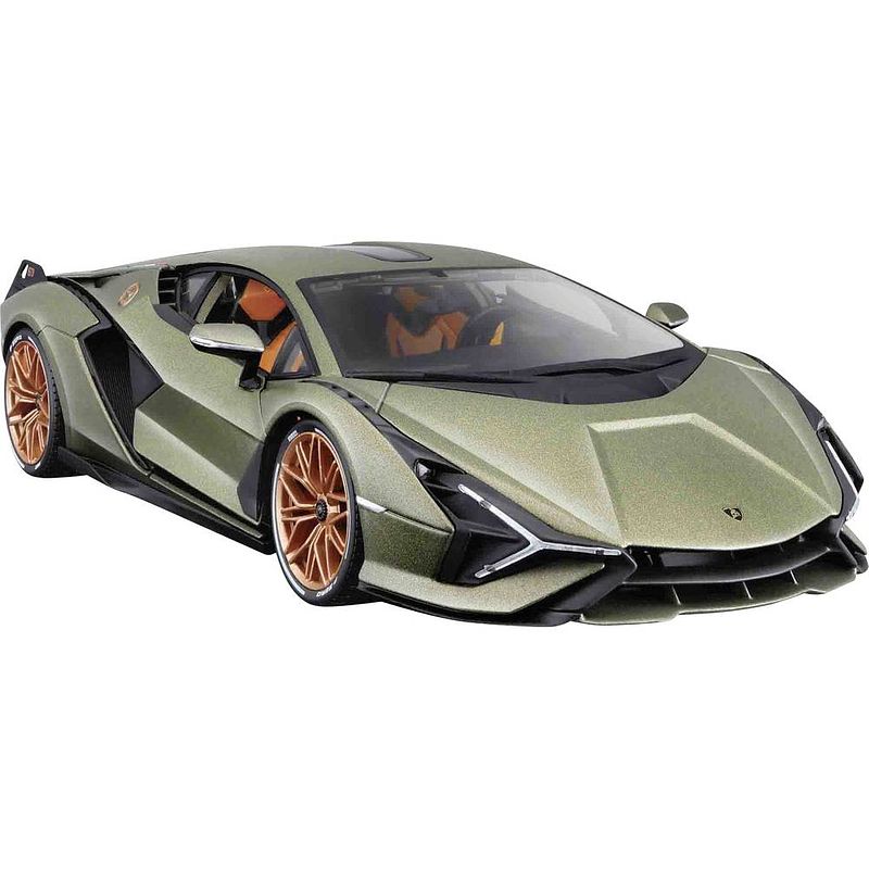 Foto van Bburago lamborghini sian fkp 37 1:18 auto