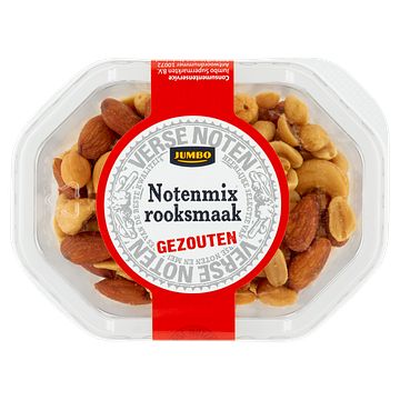 Foto van Jumbo notenmix rooksmaak gezouten 160g