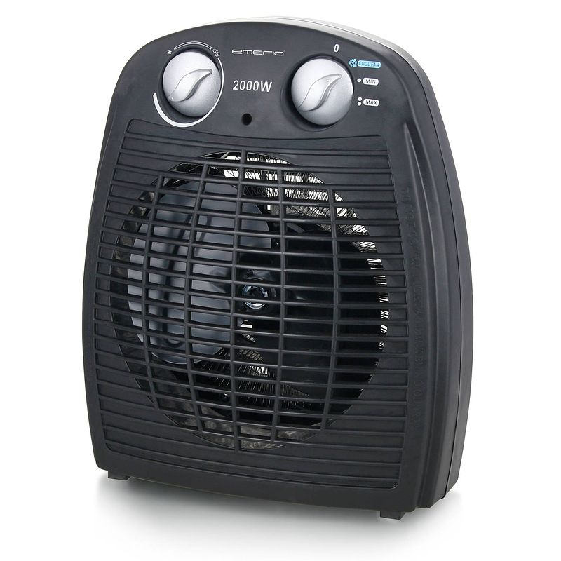 Foto van Emerio fh-106737.2 ventilatorkachel zwart 2000w