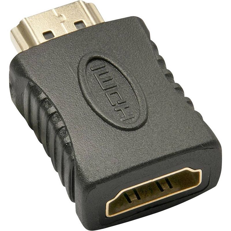 Foto van Lindy 41232 hdmi adapter [1x hdmi-bus - 1x hdmi-stekker] zwart