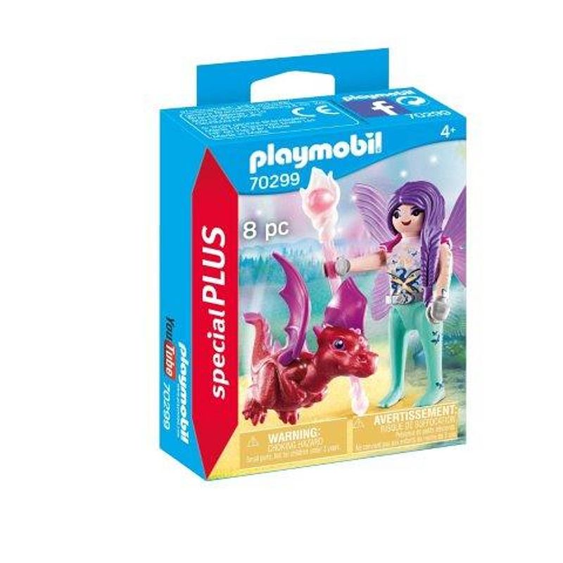 Foto van Playmobil special plus fee met drakenbaby 70299