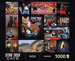 Foto van Star trek cats 1000-piece puzzle - puzzel;puzzel (9781797212227)